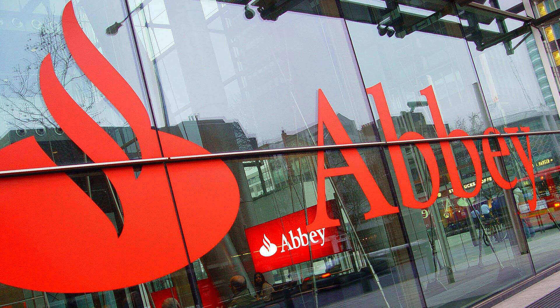 Abbey Bank branch rebrand identity