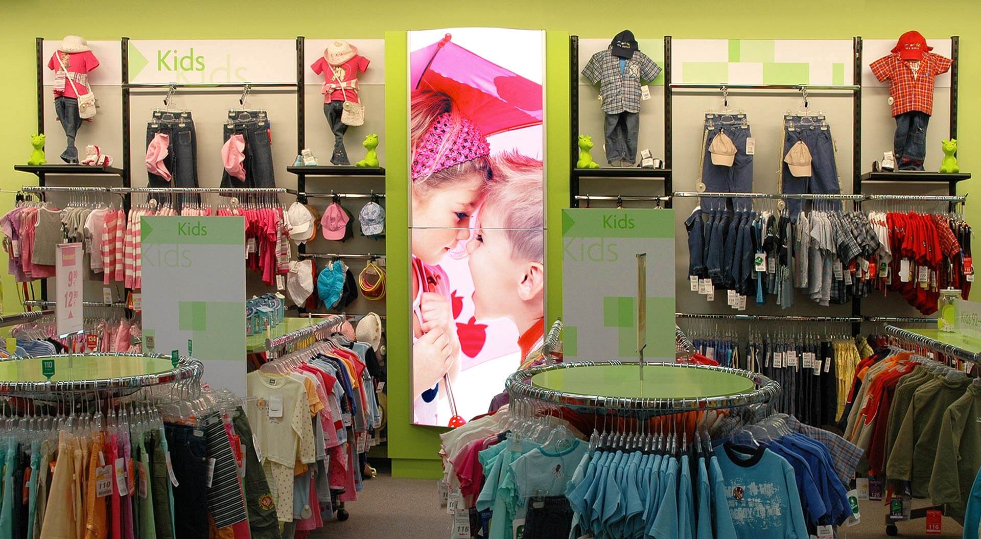  Adler Fashion Store Germany best retail store design, rebrand and merchandising Kids wear department