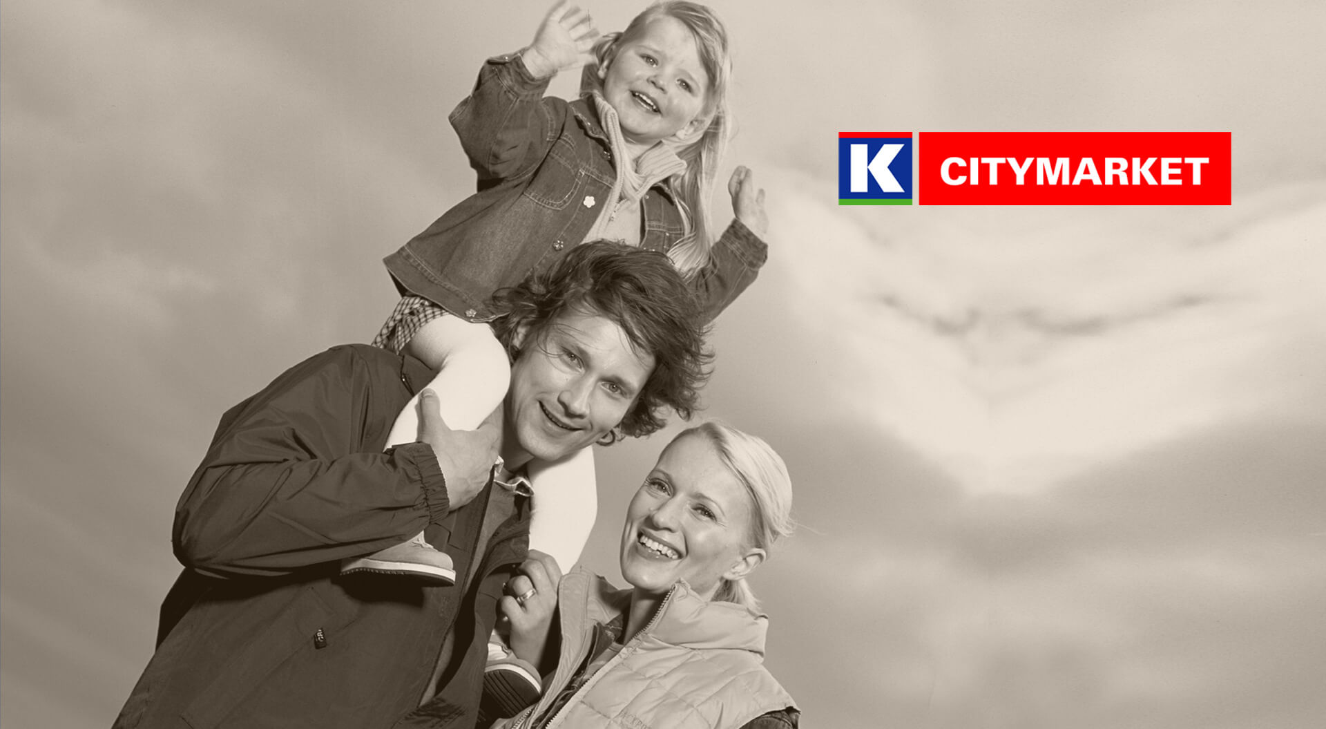 Kesko K Citymarket Hypermarket fashion store branding graphics