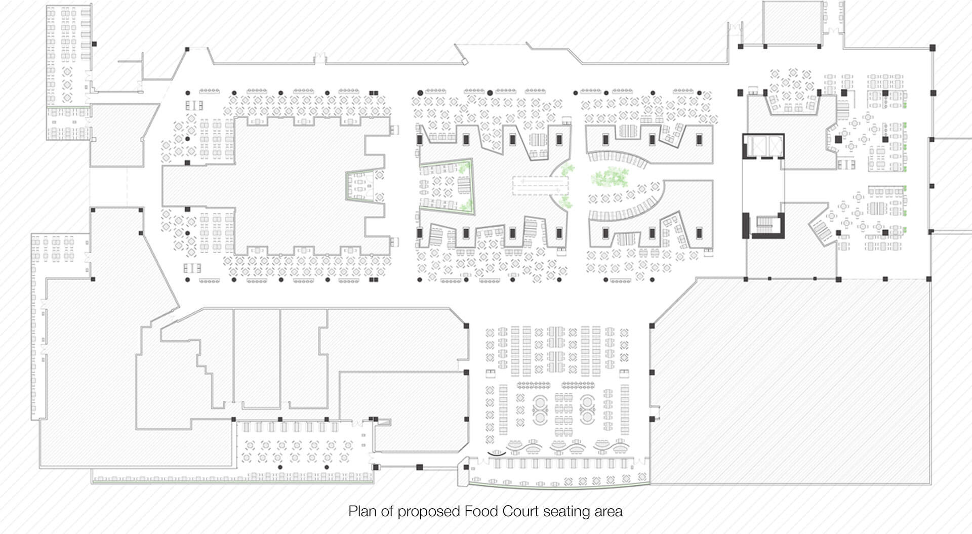 Forum Istanbul Turkey shopping mall proposed food court planning design