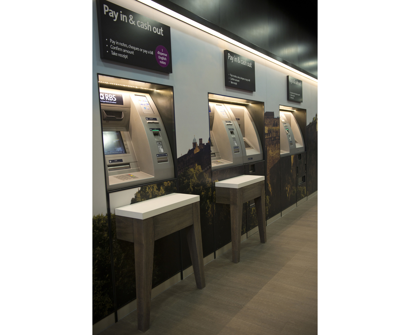 Royal Bank of Scotland smart ATM technology and services