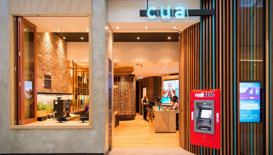 New and innovative retail bank branch concept design formats - CUA