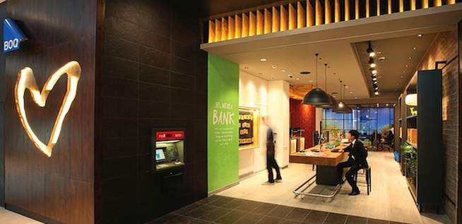 The lifestyle bank design Generation Y and innovation concept to branch interiors - BOQ