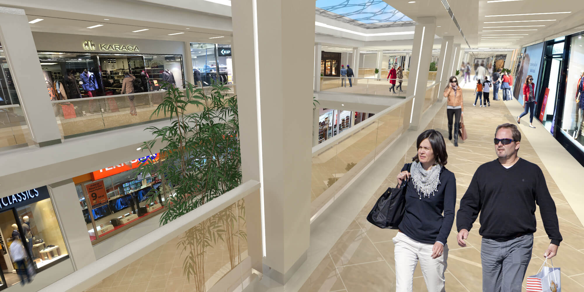 Icerenkoy shopping mall Istanbul interior design proposed mall