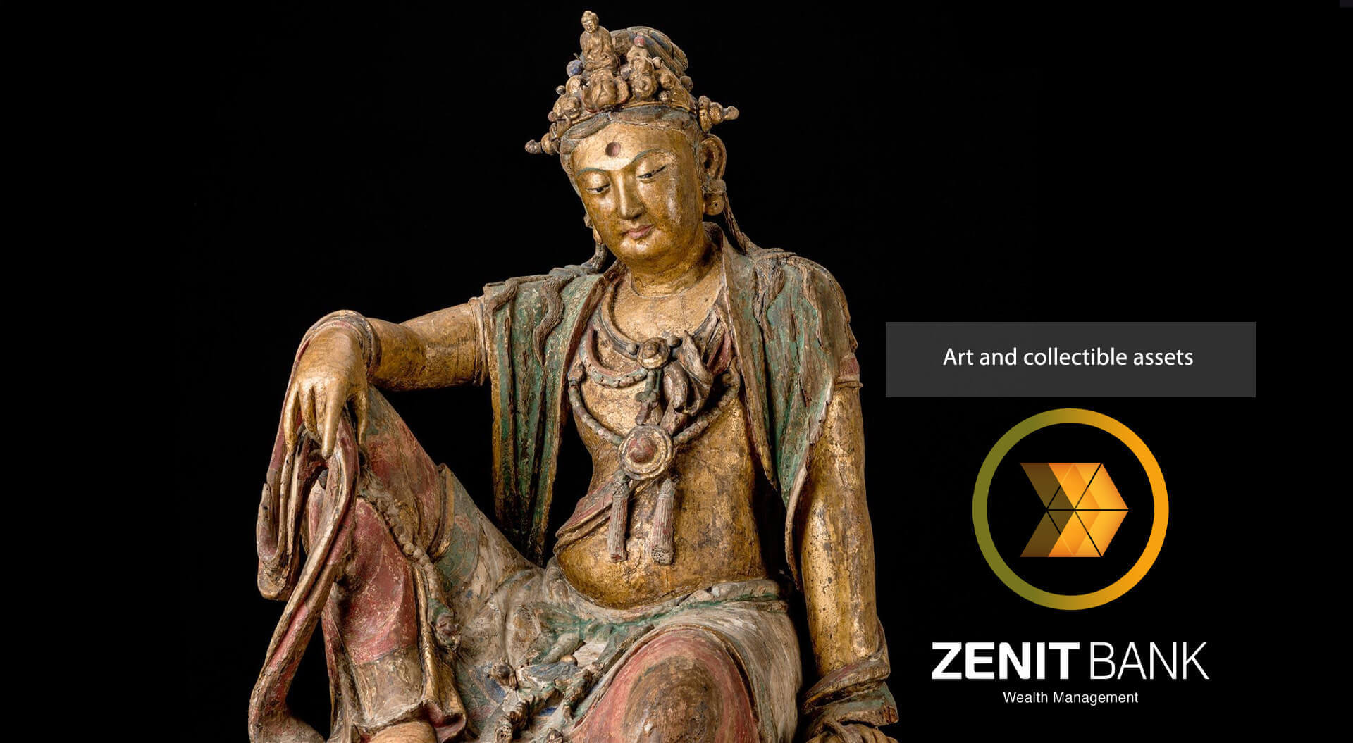 Zenit Bank Russia Wealth Management business - Phygital innovative communication strategy, “Art and collectable assets.” a customer-first mindset to enhance branding - scalable, reliable, connected