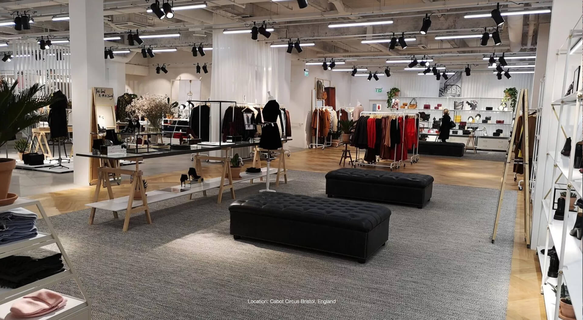 & Other Stories - Store Interior Design, Cabot Circus Bristol, England