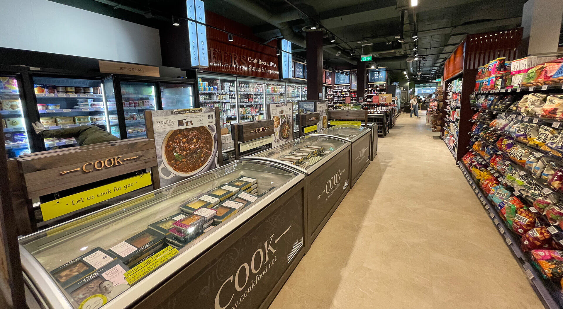 Kavanagh’s Supermarket Frozen Department