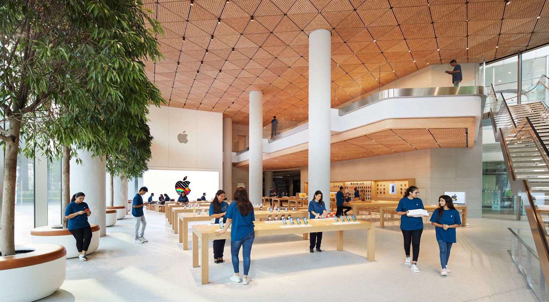 Apple flagship stores Interior