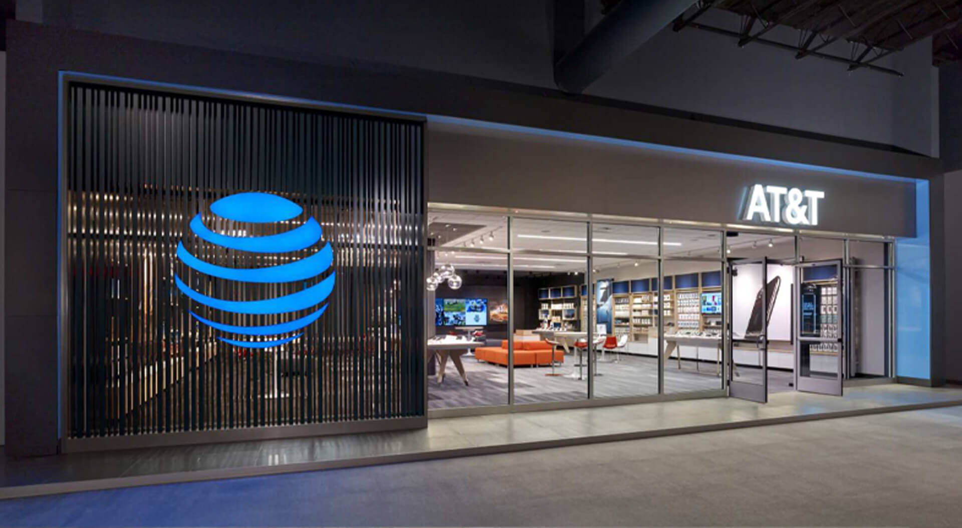 AT&T Destination Flagship Store Entrance