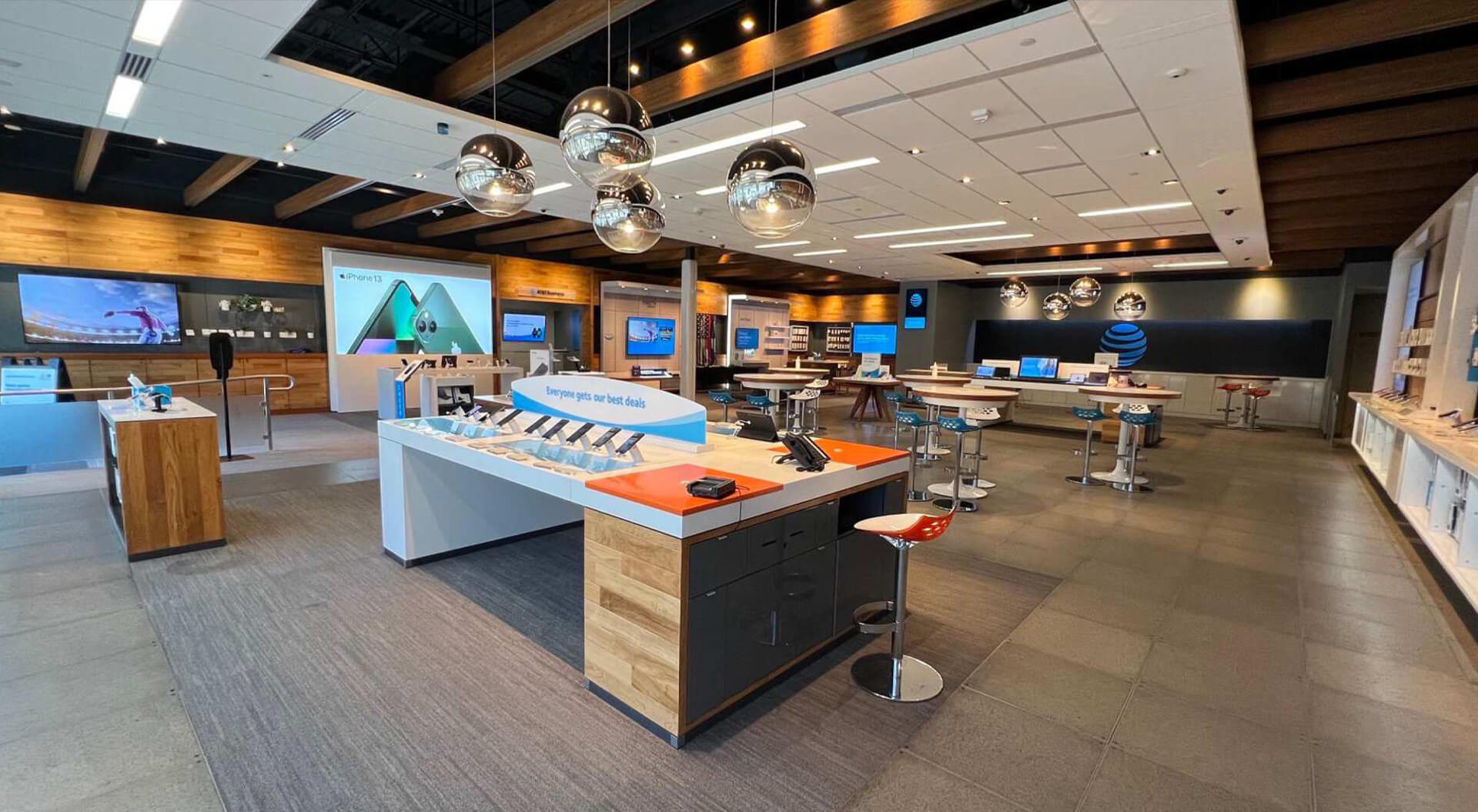 AT&T Destination Flagship Store Interior