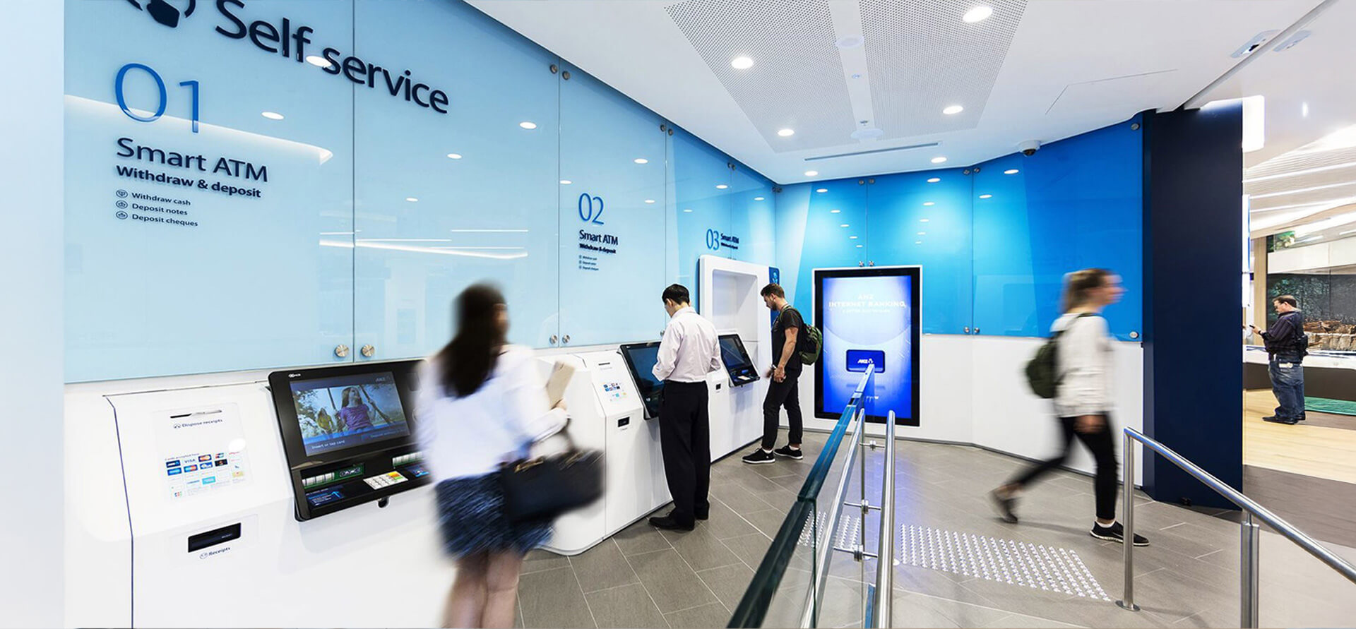 ANZ Branch Digital Brand Self Service Environment
