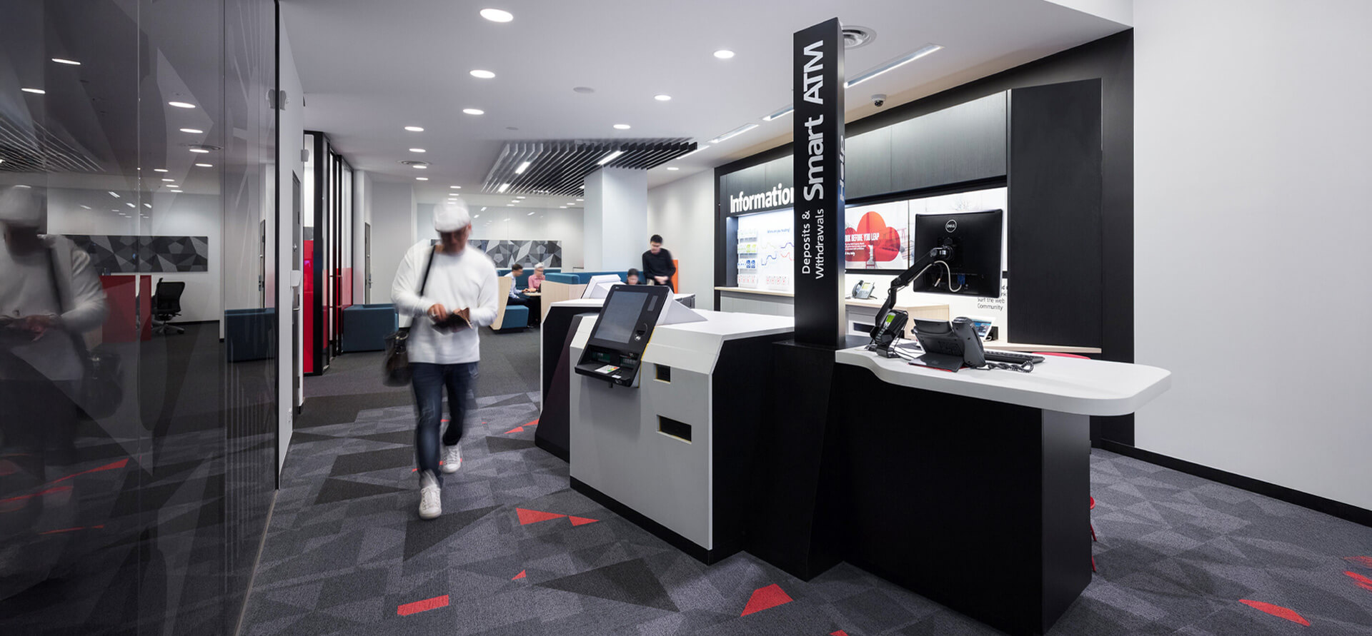 NAB Digital-First Bank Branch Interior Design Experience