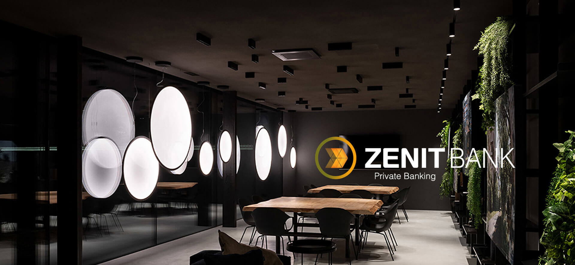Zenit Private Banking business, Branding and VIP lounge