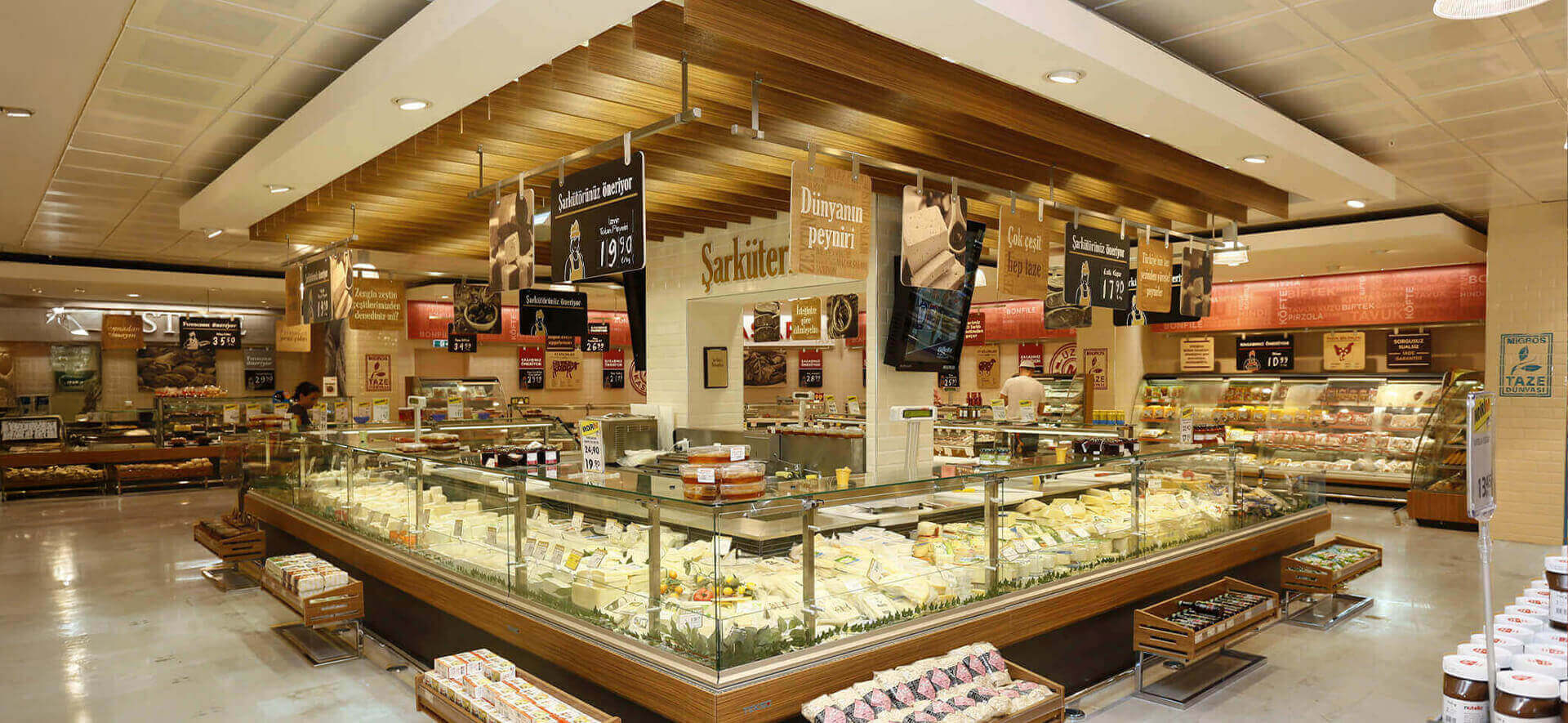 Migros Turkey Supermarket, Delicatessen Innovative environment design