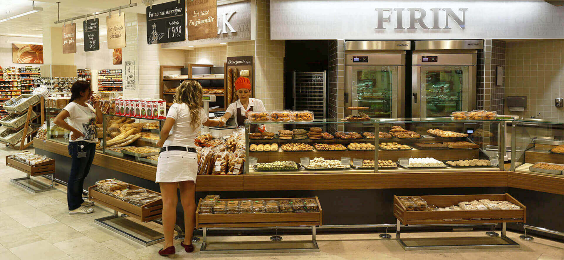 Migros Supermarket Ortaköy Bakery Department