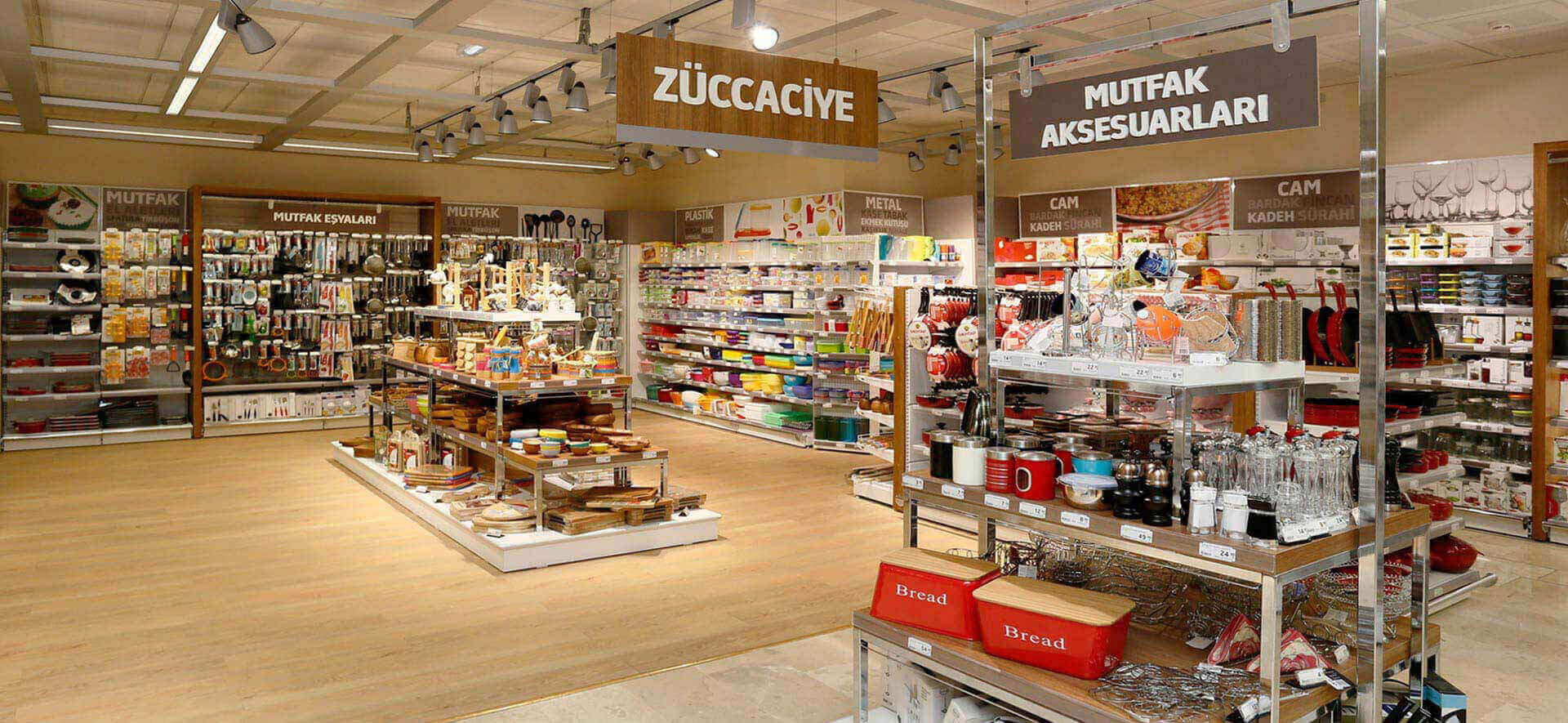 Migros Turkey Supermarket, Homewares Department Innovative in-store POSM environment design