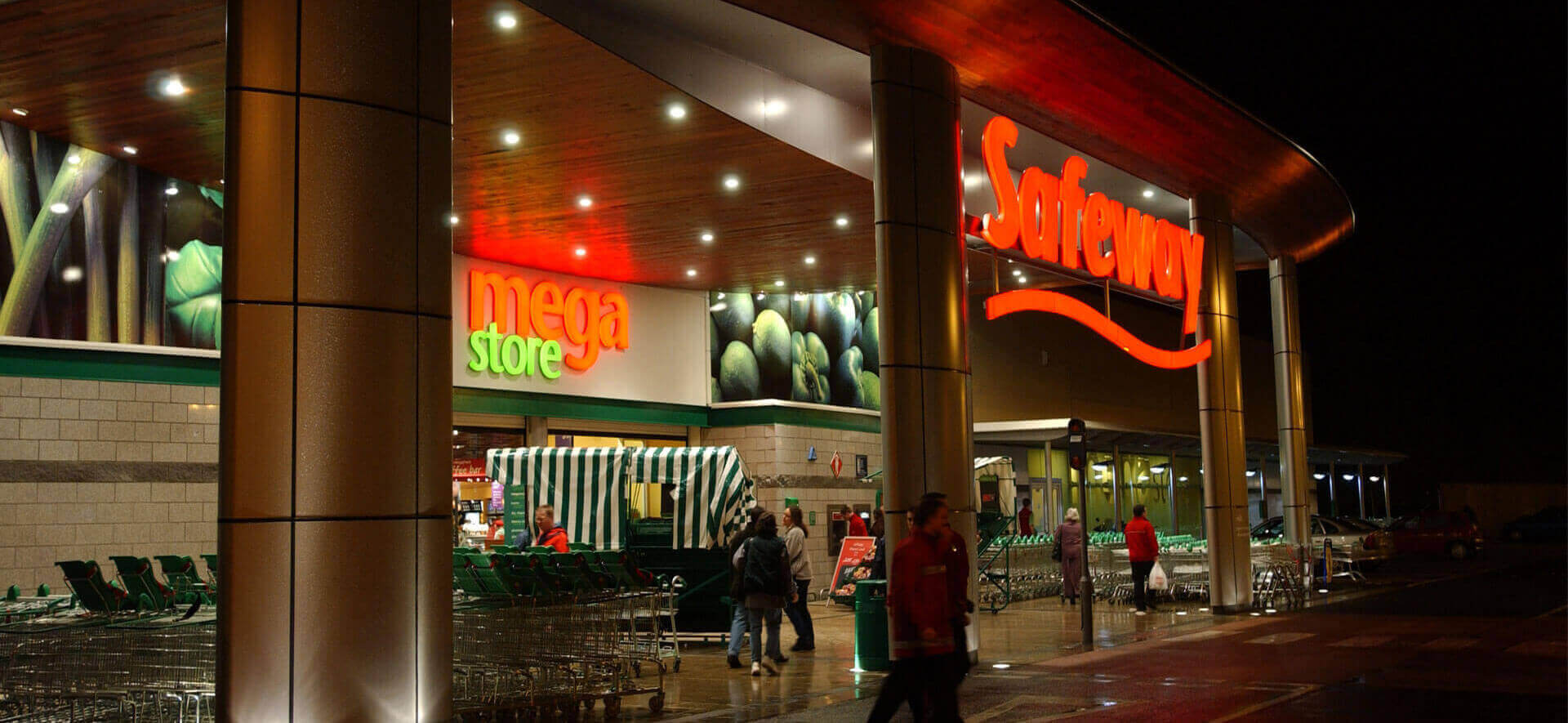 Safeway Mega Store Retail Hypermarket – Store Exterior Design,