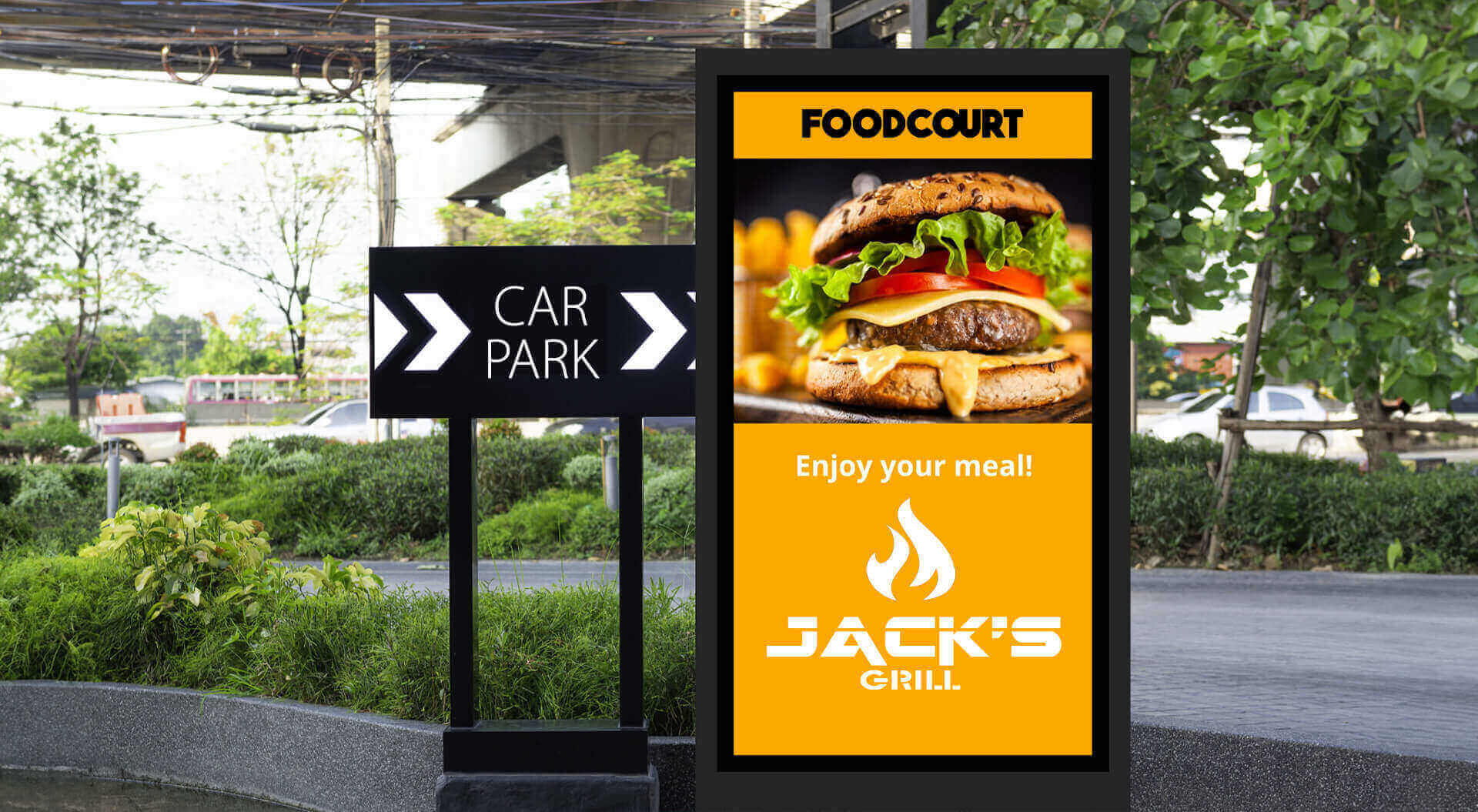 Navigation System Graphic Design Car Park Signage