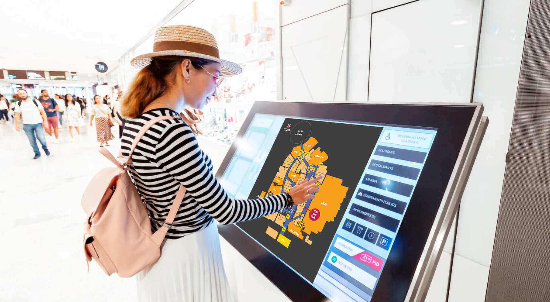 Digital way-finding system design
