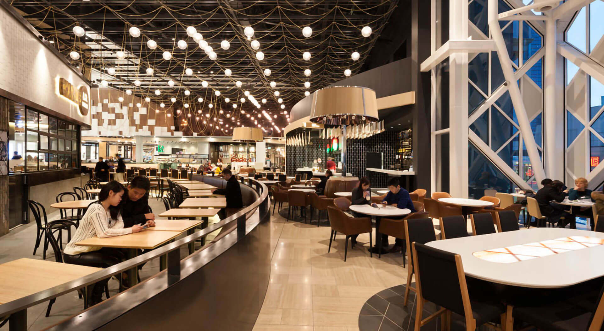Emporium Shopping Mall Food Court Melbourne