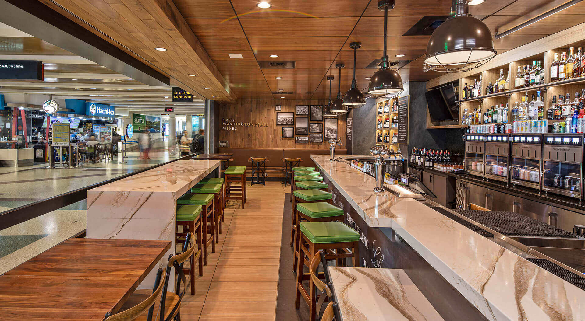 Shopping Mall restaurant bar