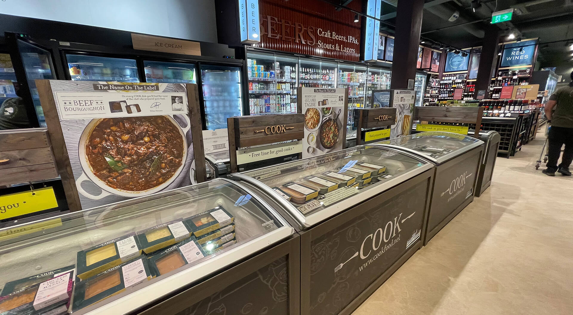 Kavanagh’s Supermarket Frozen Department