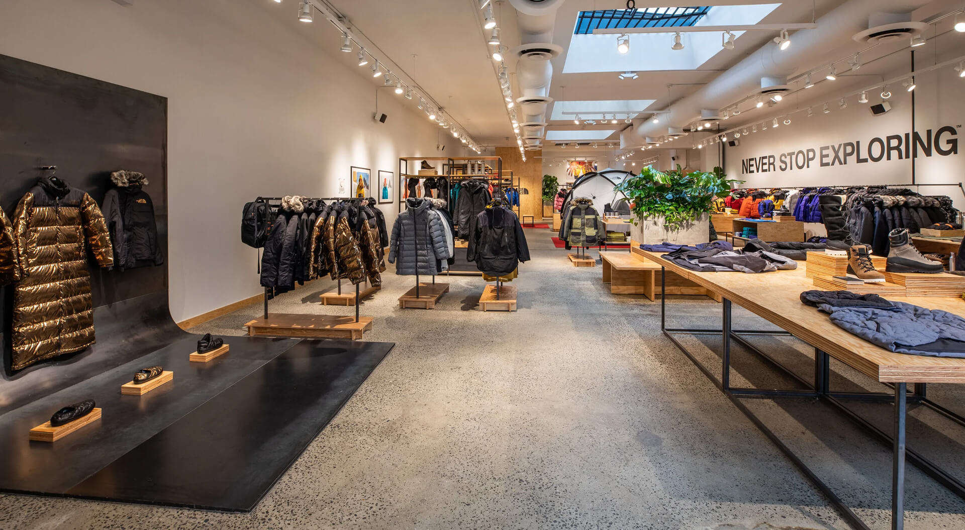 The North Face Store Interior Design