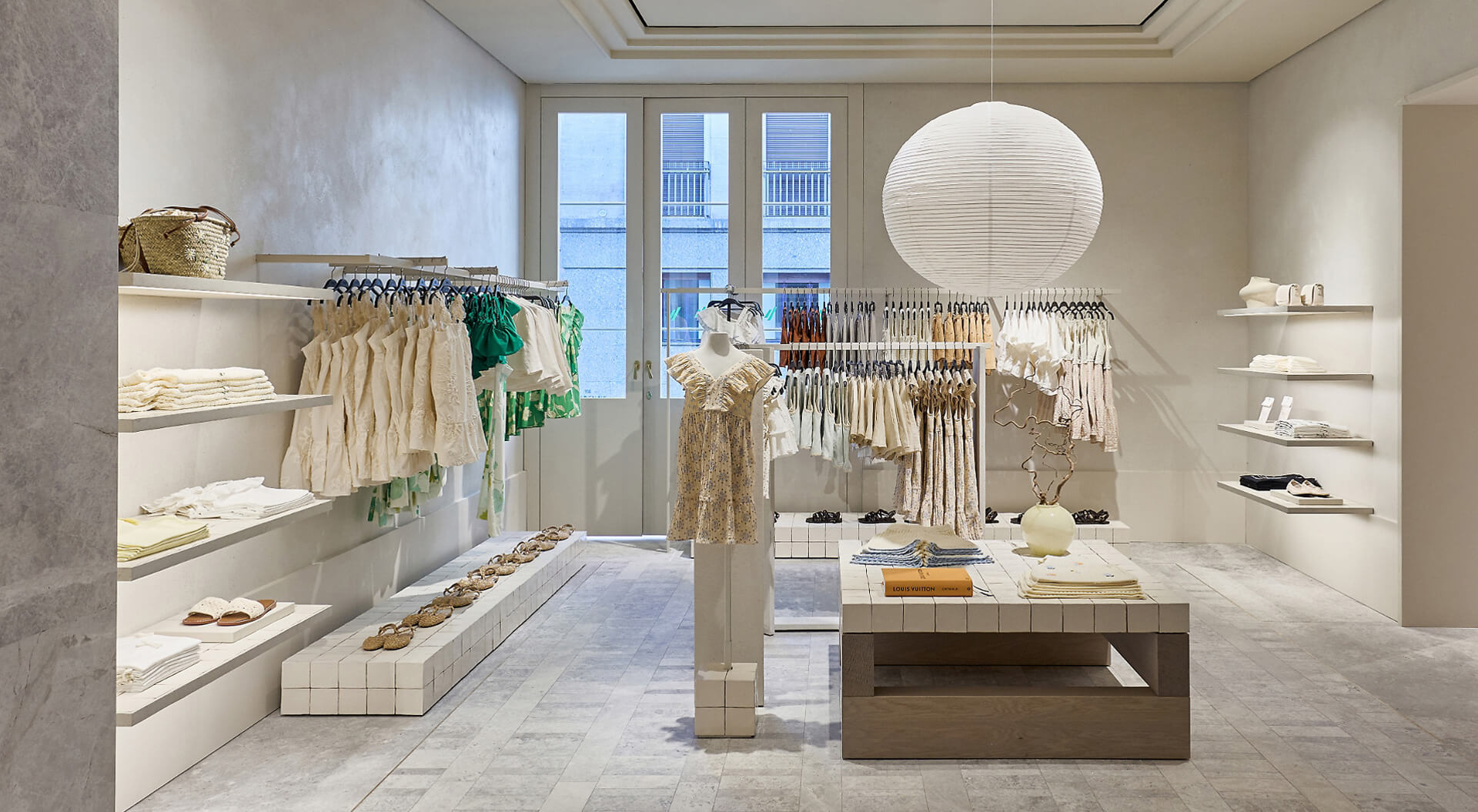 Zara Man Interior Store Design Womenswear Department and Visual Merchandising System Design - Torino Italy