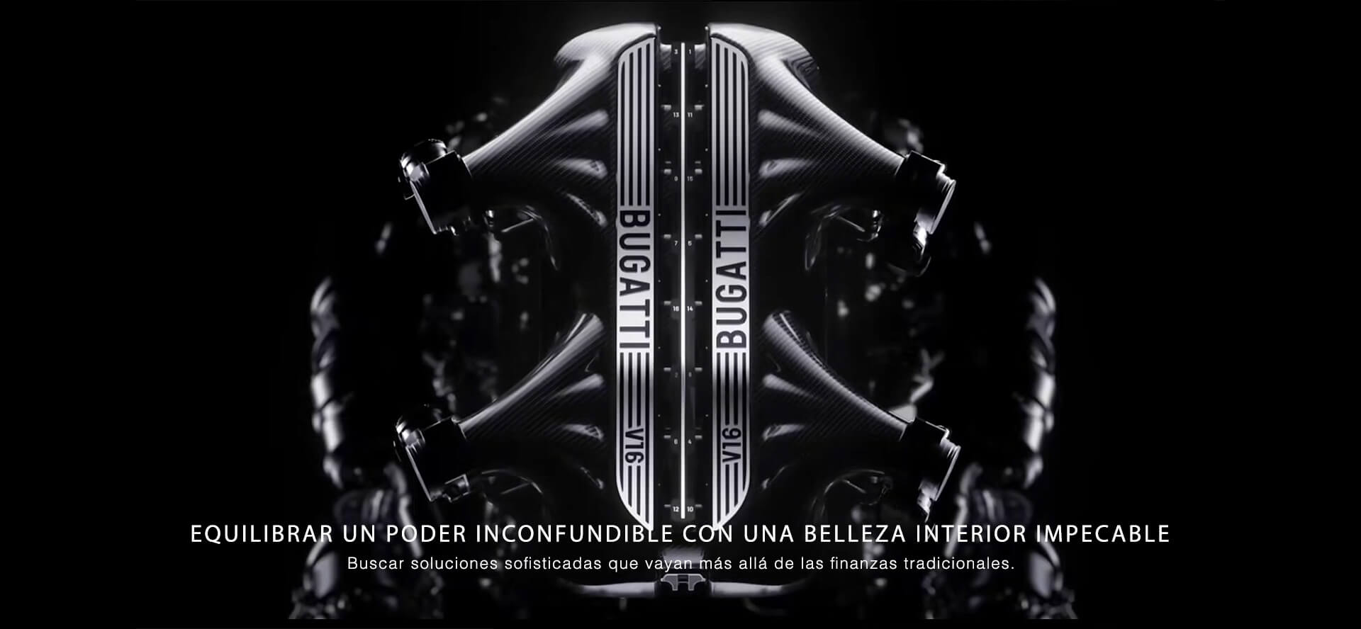 EQUILIBRAR UN PODER INCONFUNDIBLE CON UNA BELLEZA INTERIOR IMPECABLE. Buscar soluciones sofisticadas que vayan más allá de las finanzas tradicionales.