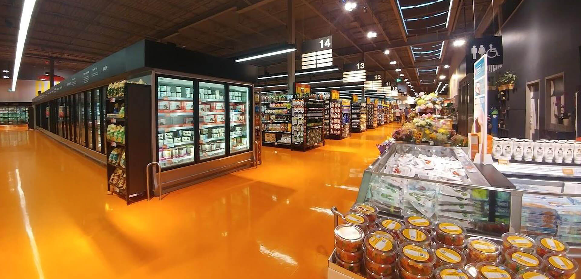 Concept: Loblaws City Markets are designed for an urban demographic, featuring an extensive selection of fresh and specialty foods, a patisserie, deli, and in-store prepared meals like "sushi to go".