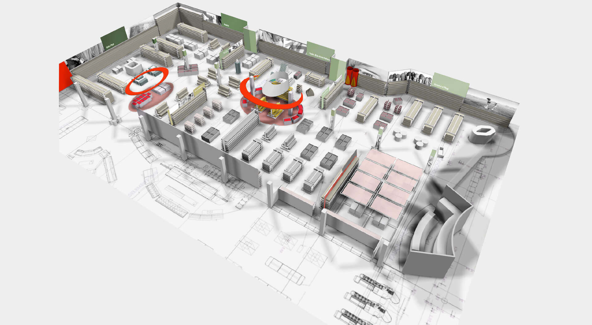 Interspar Compact Hypermarket Villach, Austria - Planning