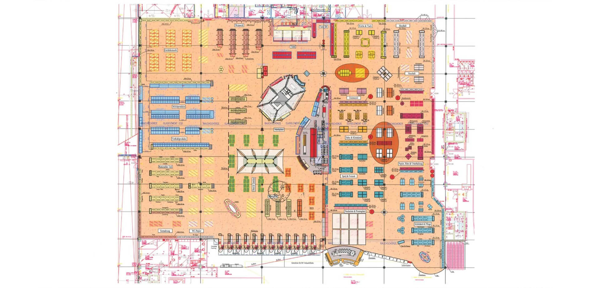 Interspar Compact Hypermarket Villach, Austria - Store Plan