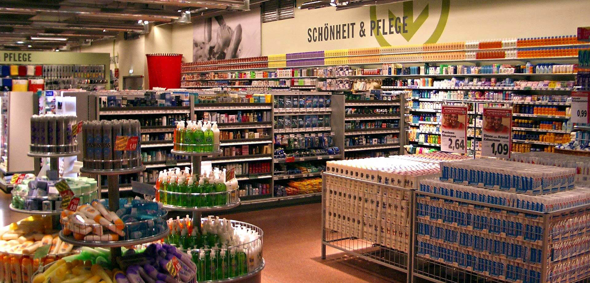 Interspar Compact Hypermarket Villach, Austria - Healthcare department design