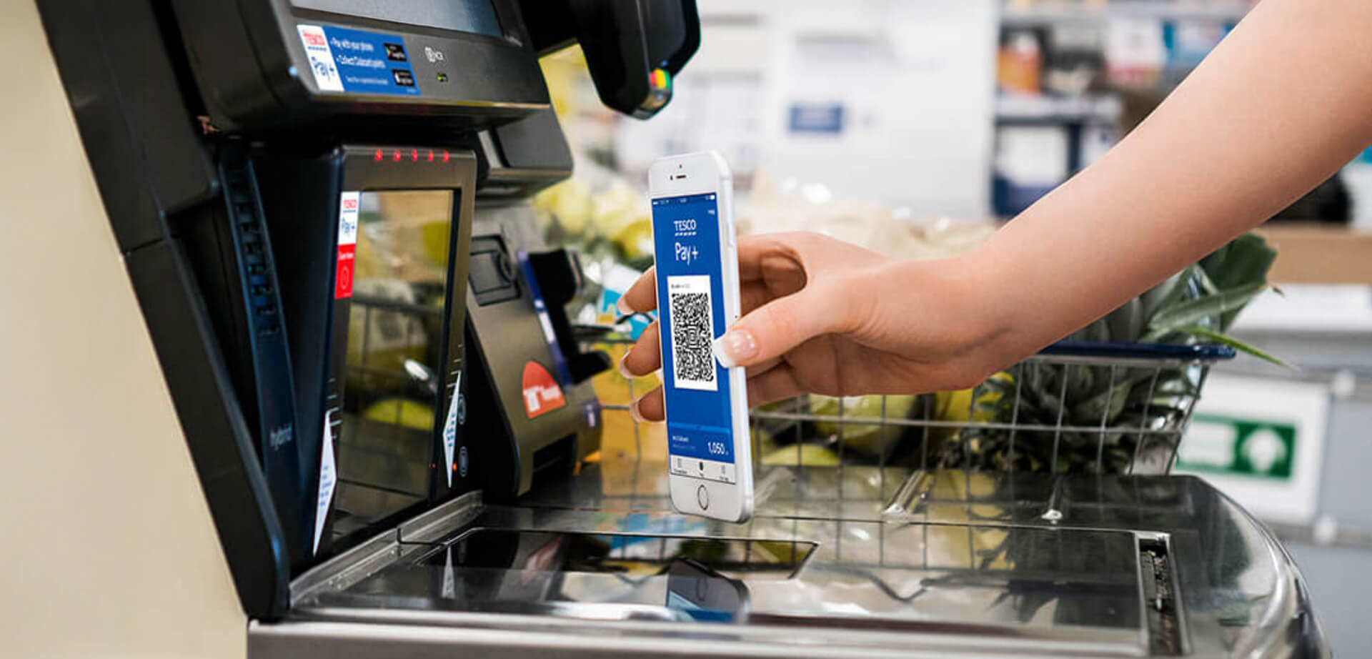 Tesco Pay+ Functionality: Tesco Pay+ was a mobile payment service that allowed customers to pay for their shopping and collect Clubcard points simultaneously with a single scan of their phone. It worked via a single QR code that contained both payment and loyalty information. Card Type: The associated Clubcard Pay+ was a prepaid Visa debit card, not a full current account, which users needed to top up from an external bank account. Key Features: Collected Clubcard points on spending inside and outside Tesco. Included an optional "Round Up" feature that saved spare change into an associated savings account. Enabled contactless payments up to £250 per transaction.