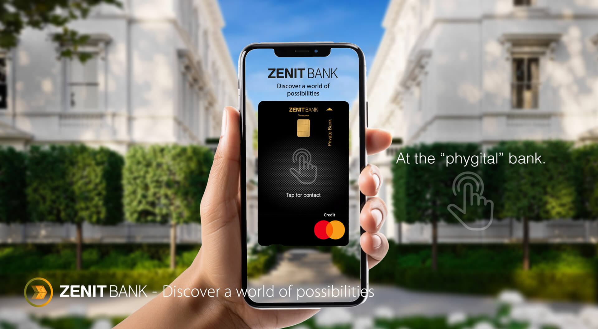 Zenit Bank - Phygital banking.