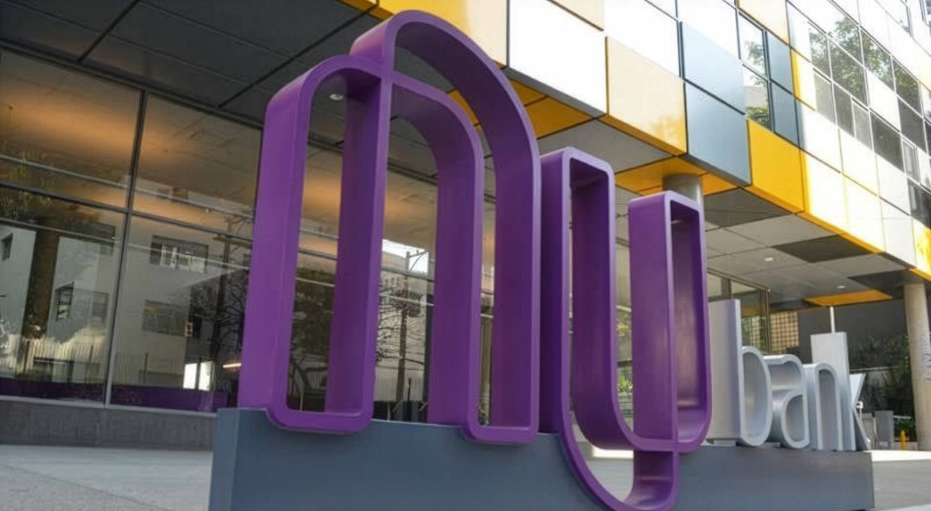The headquarters of Nubank, a prominent Brazilian fintech company. Nubank is one of the most valuable financial institutions in Latin America, with a market value exceeding $77 billion.