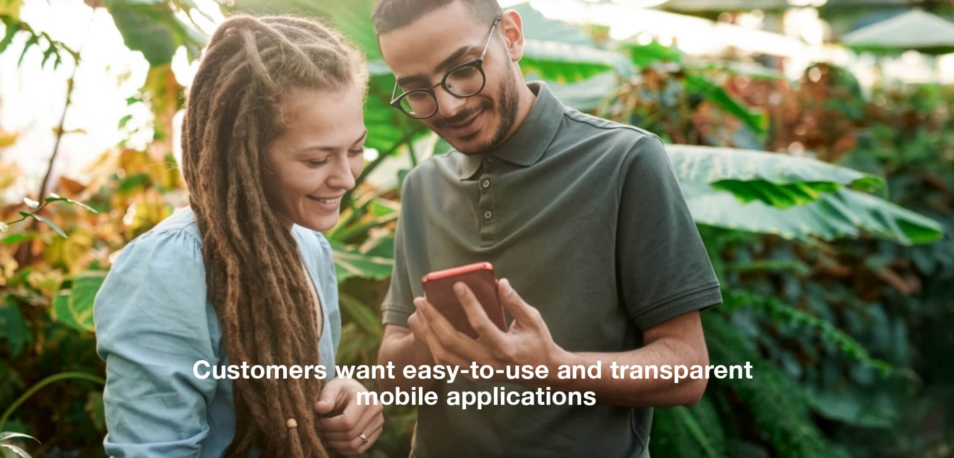 The image highlights the growing consumer demand for digital experiences that are both user-friendly and transparent.