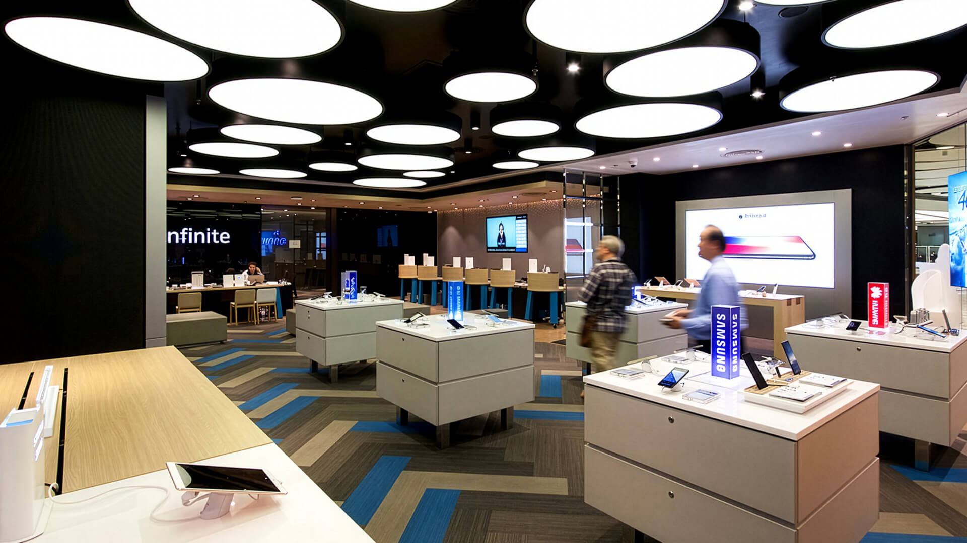 dtac dInfinite flagship service centre at CentralWorld in Bangkok, Thailand.