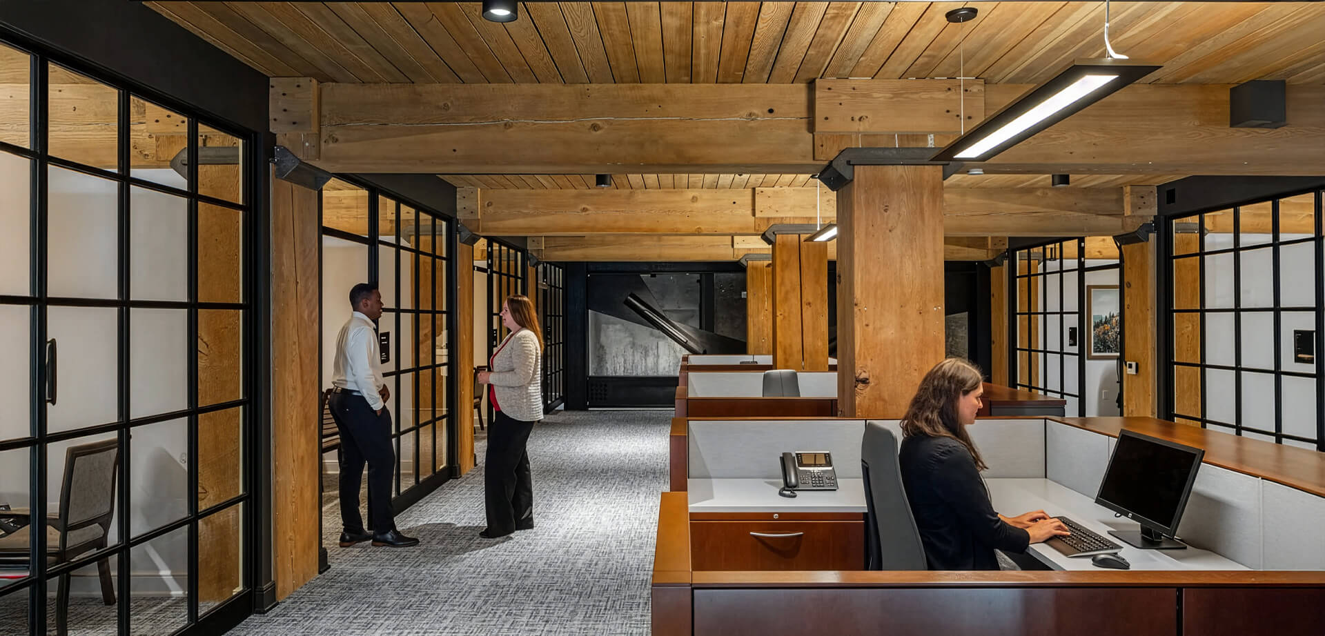 This is the First Citizens Bank at the Brewery Blocks branch in Tacoma, Washington.