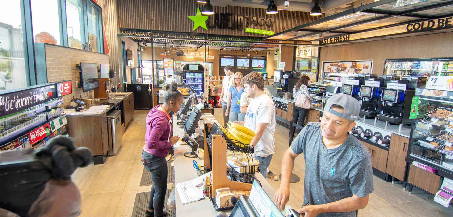 Evolution Store" in Dallas, Texas, which serves as a testing ground for new retail and food concepts.