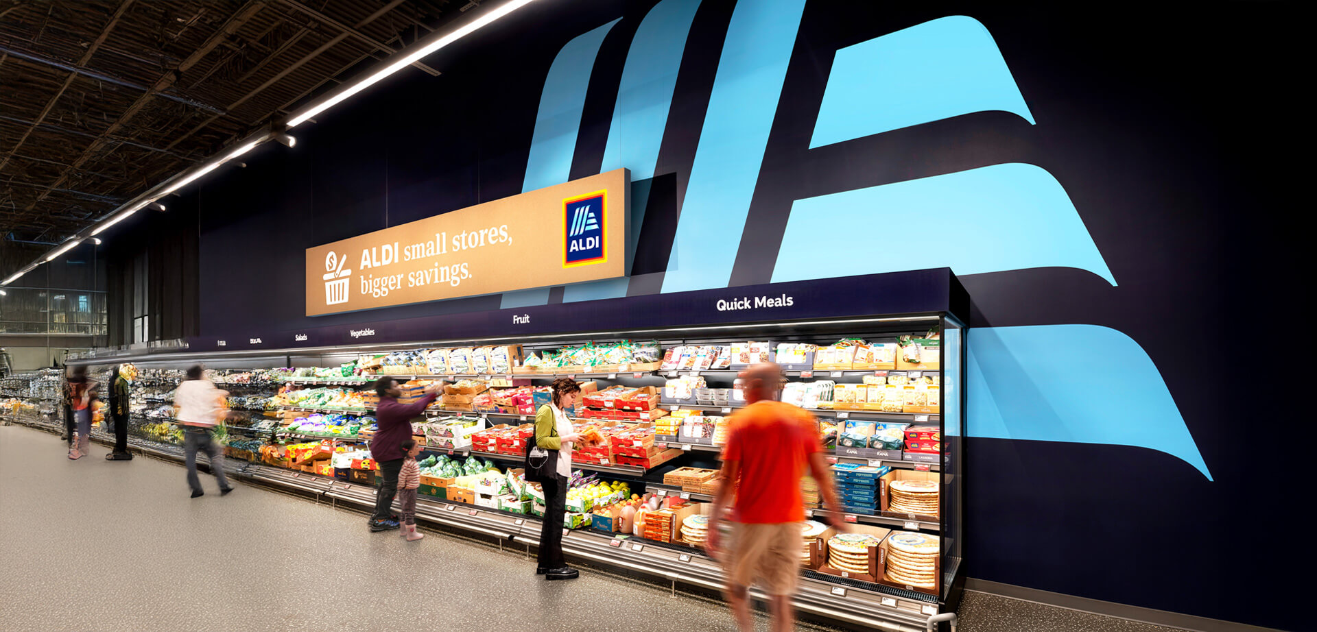 . This modular design is rolling out internationally, focusing on an engaging, high-end look while maintaining the brand's core mission of "big savings".