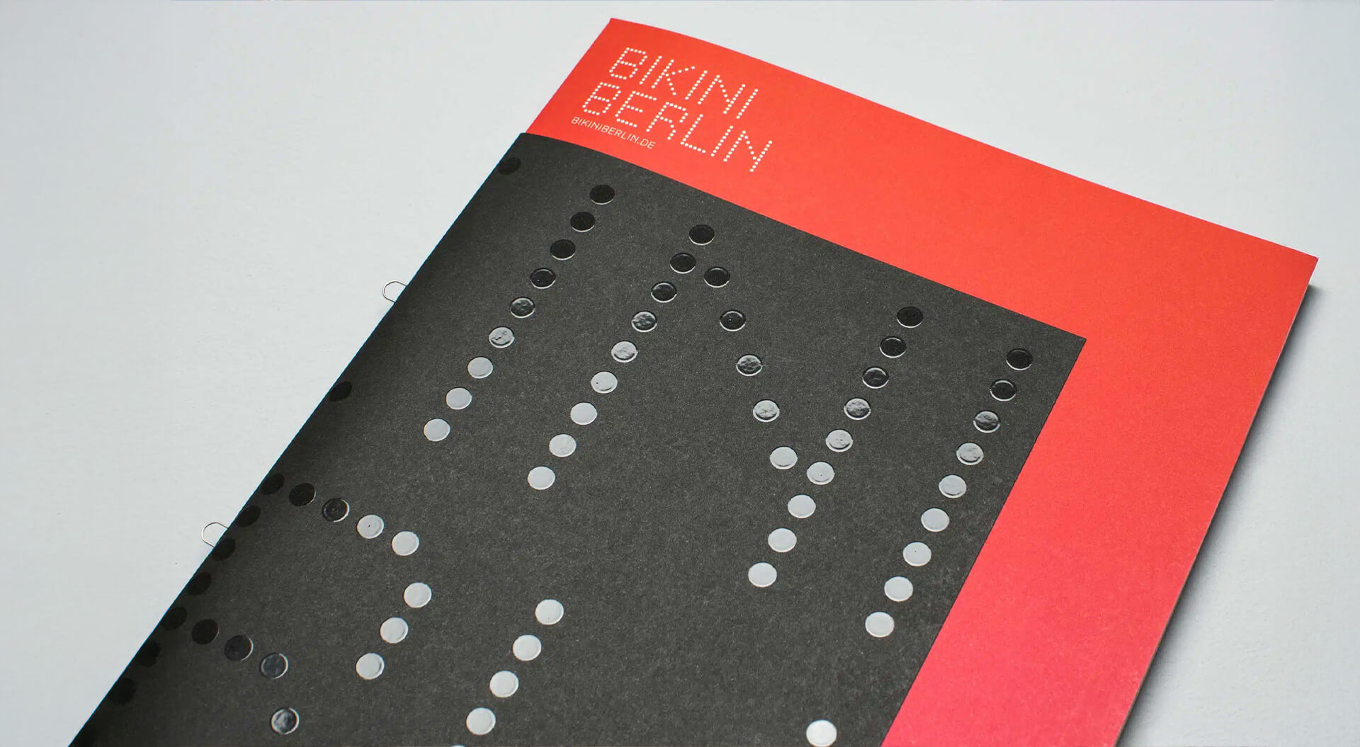 The image shows the brochure for Bikini Berlin, a concept shopping mall in Germany, designed by the dan pearlman Group.