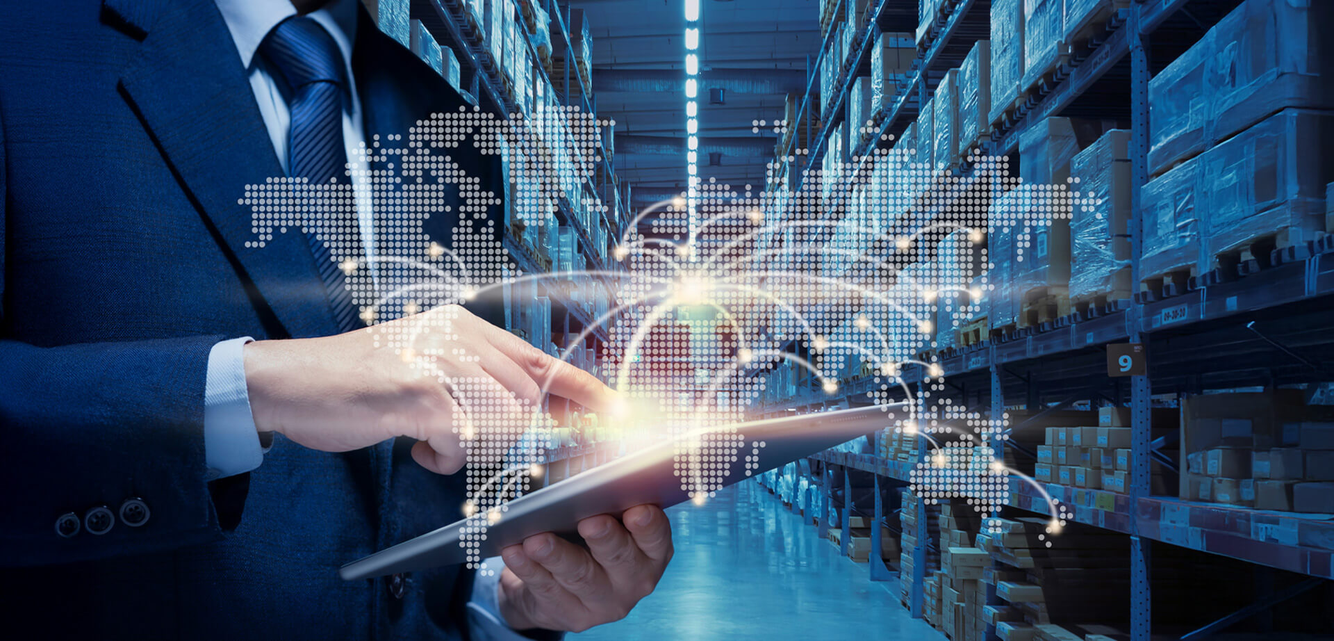 Supermarket technology and commercial performance model.