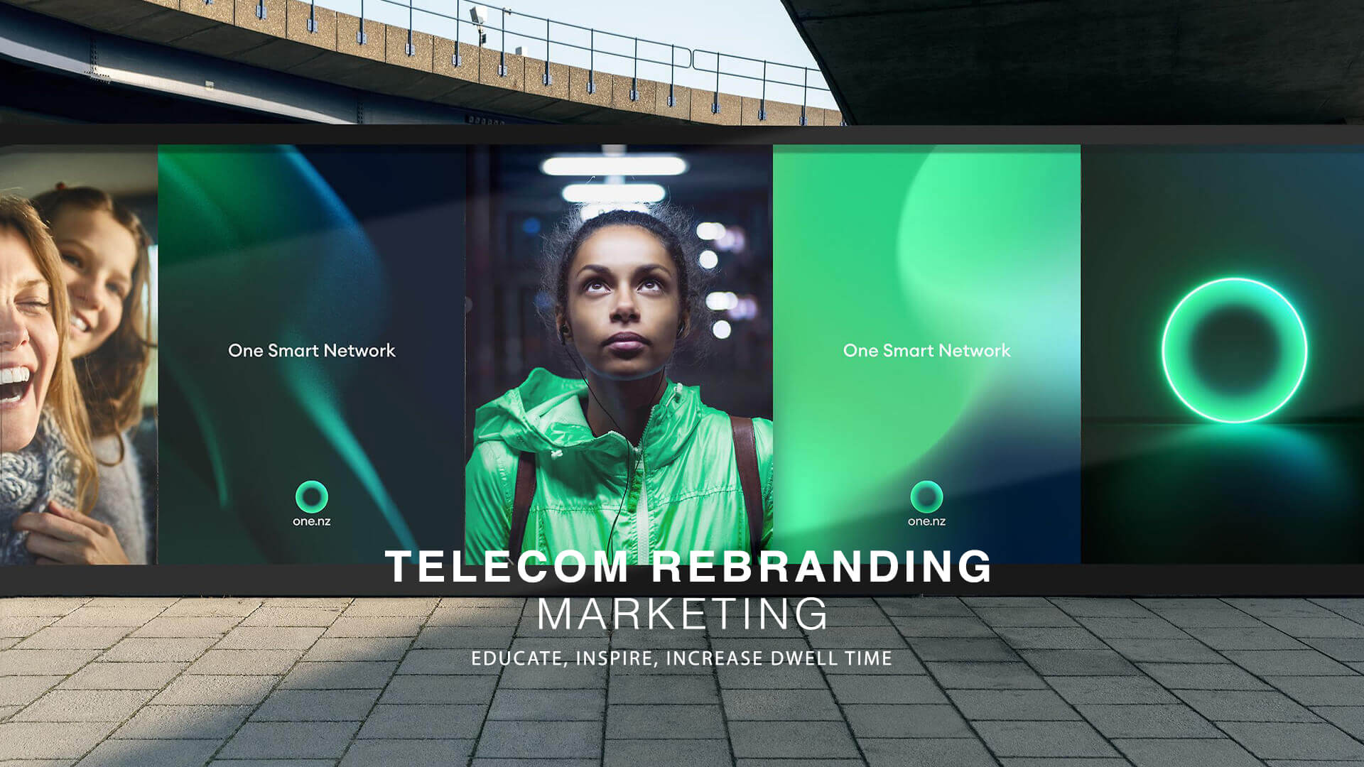 One NZ telecom brand identity