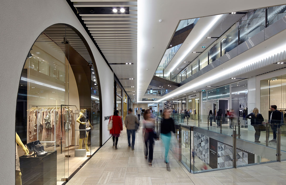 Adaptability in planning and refurbishing a shopping mall for the future.