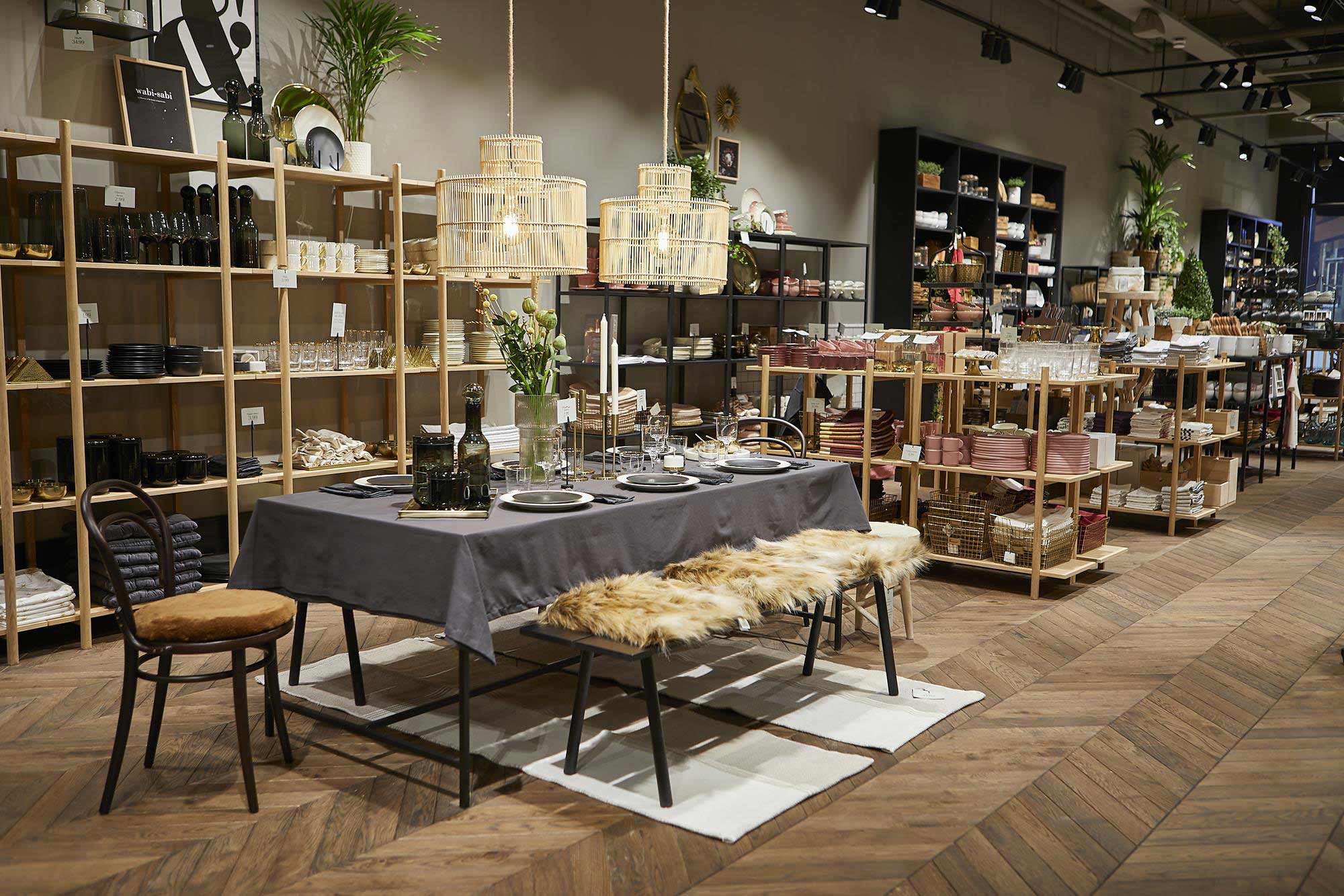 H&M inspiring fashion and homewares stores retail trends