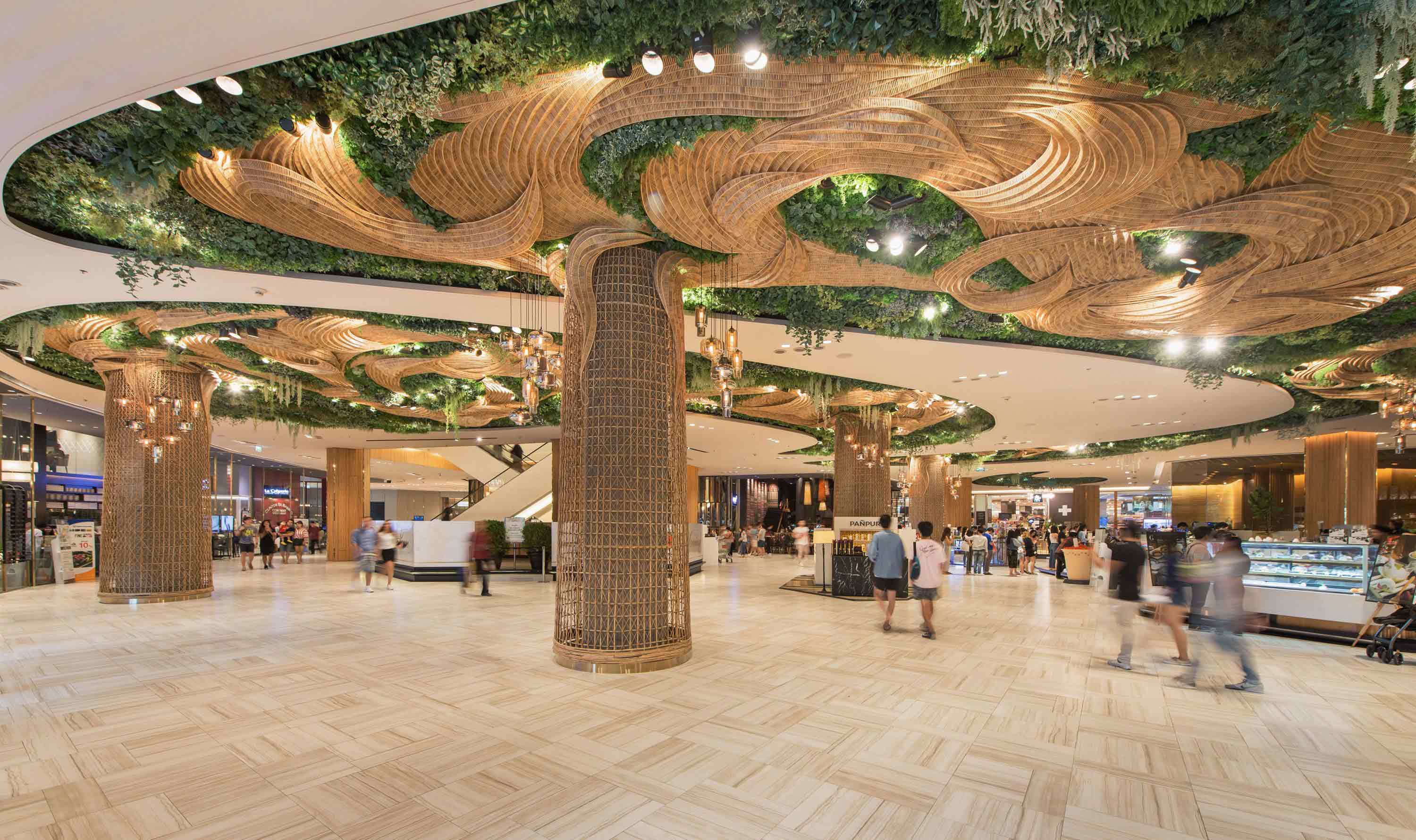 Siam Paragon innovative shopping mall interior design concepts