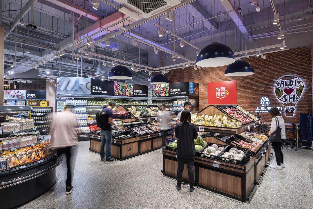 Innovative supermarket and grocery store interior design concepts - Aldi China