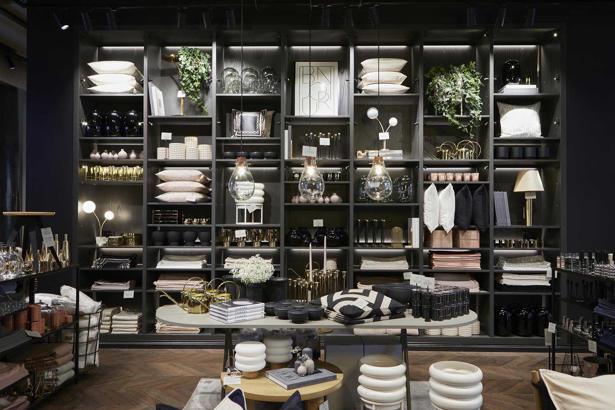 H&M inspiring concepts homewares stores retail trends