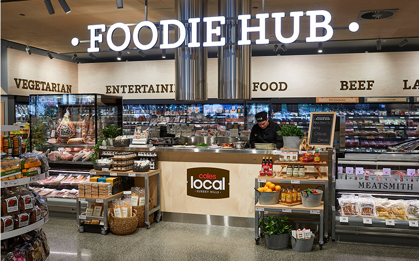 Innovative supermarket interior design new lifestyle trends marketing and branding